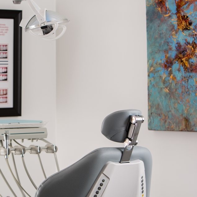 Dental exam chair